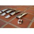 Накладки на дверные ручки (нерж.сталь) Skoda Fabia I / II бренд – Omtec (Omsaline) дополнительное фото – 1